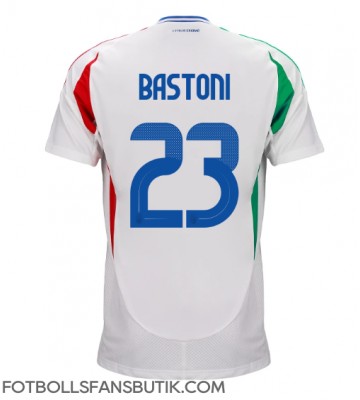 Italien Alessandro Bastoni #23 Replika Bortatröja EM 2024 Kortärmad